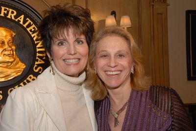 Lucie Arnaz and Dr. Judy Kuriansky
 Photo