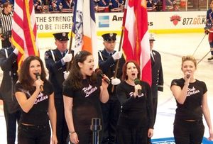 Lindsay Mendez, Jenny Powers, Kirsten Wyatt and Robyn Hurder
 Photo