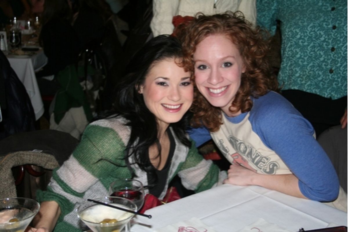 April Berry and Lindsay Chambers
 at 