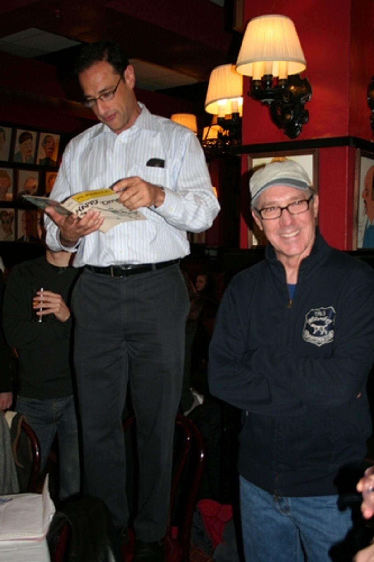 Hal Luftig and Michael Rupert
 at 