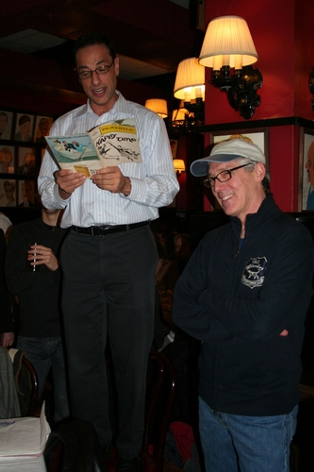 Hal Luftig and Michael Rupert
 at 