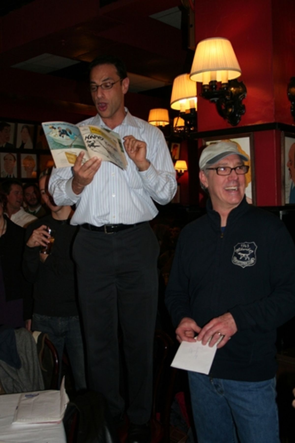 Hal Luftig and Michael Rupert
 at 