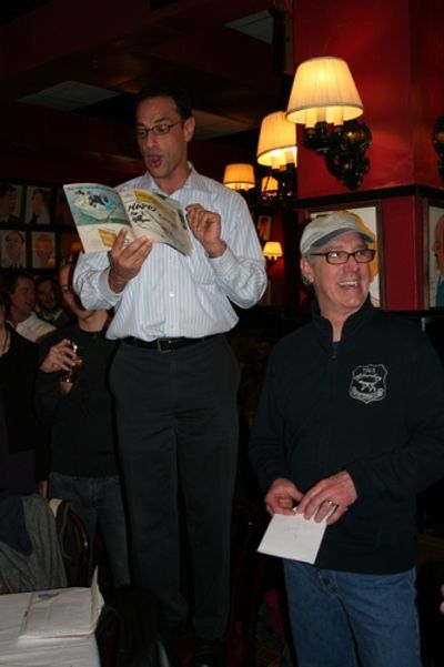 Hal Luftig and Michael Rupert
 Photo