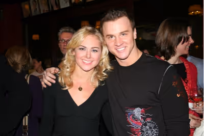 Laura Bell Bundy and James Royce Edwards
 Photo