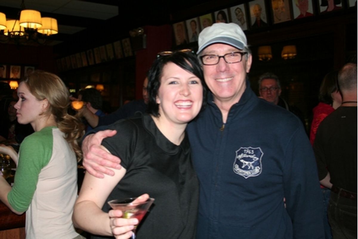 Natalie Joy Johnson and Michael Rupert 
 at 