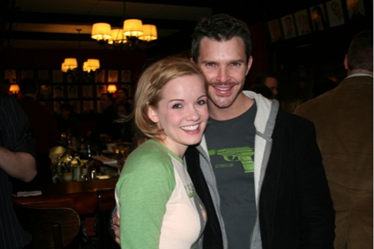 Becky Gulsvig and Denis Jones
 at 