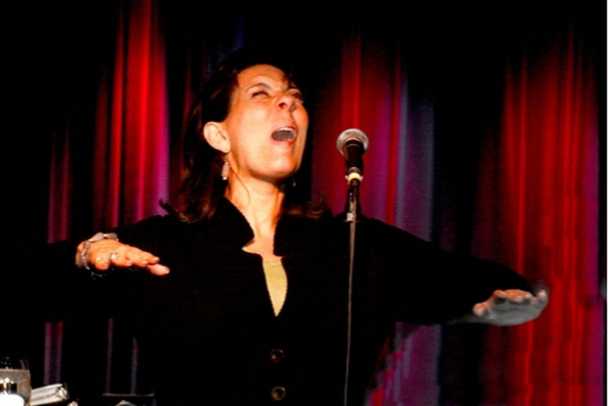 Christine Pedi impersonating Ethel Merman at 