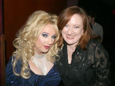 Hosts for the evening Ariel Sinclair and Lisa Asher Photo