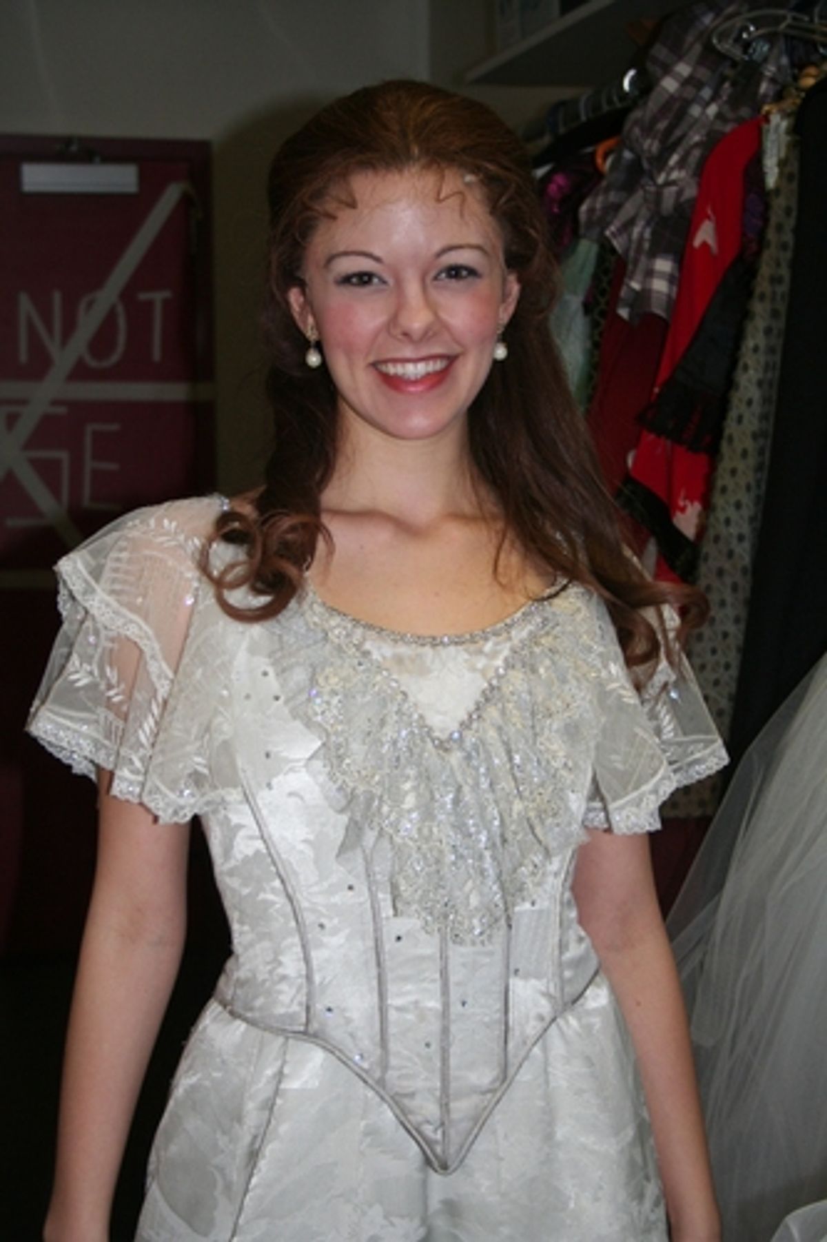 Kate Rockwell at Backstage with Robert Cuccioli and the Cast of 'Phantom' at WBT