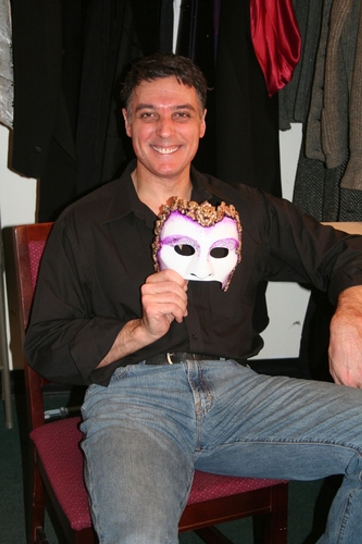 Robert Cuccioli at Backstage with Robert Cuccioli and the Cast of 'Phantom' at WBT