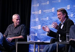 Martin McDonagh and Geoffry Gilmore Photo