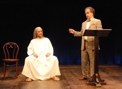 F. Murray Abraham and Mark Linn-Baker Photo