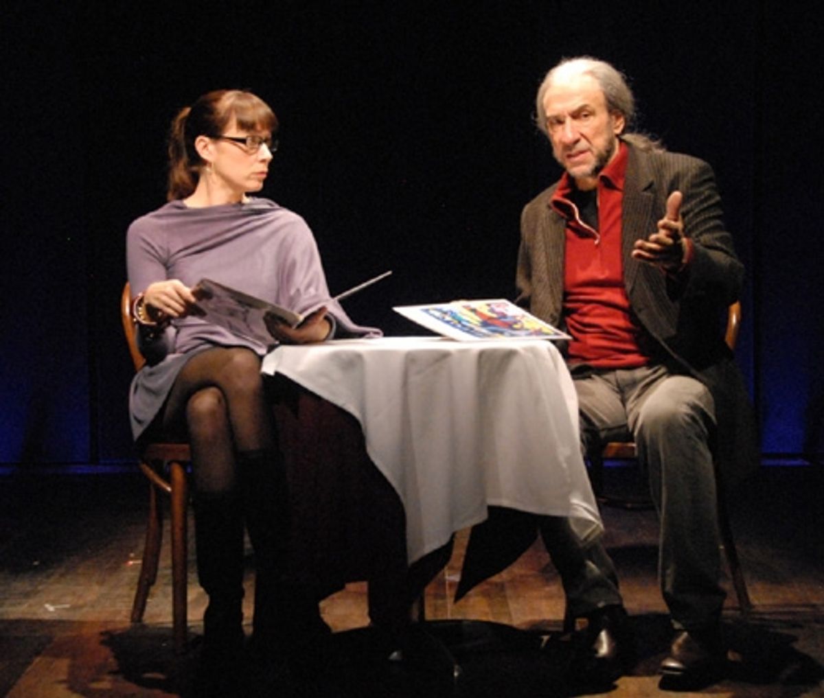 Elizabeth Marvel and F. Murray Abraham at 