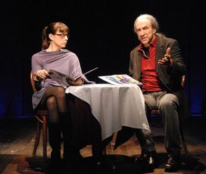 Elizabeth Marvel and F. Murray Abraham Photo