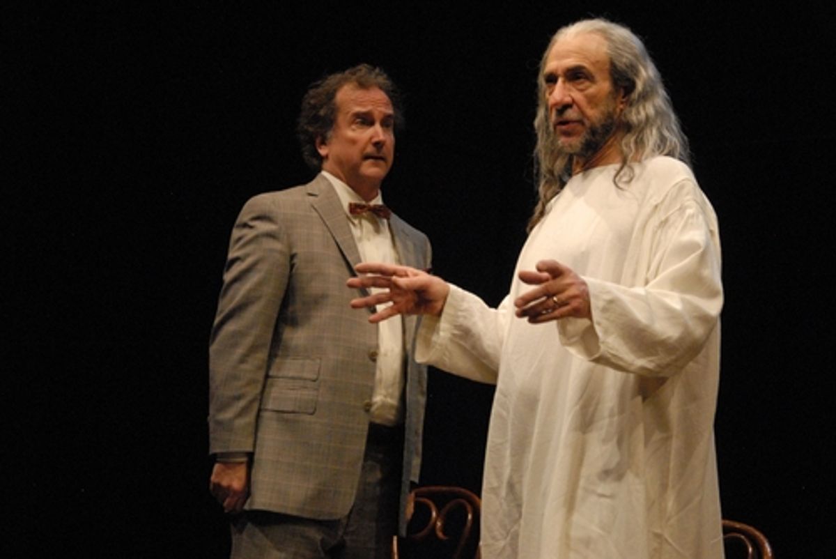 Mark Linn-Baker and F. Murray Abraham at 