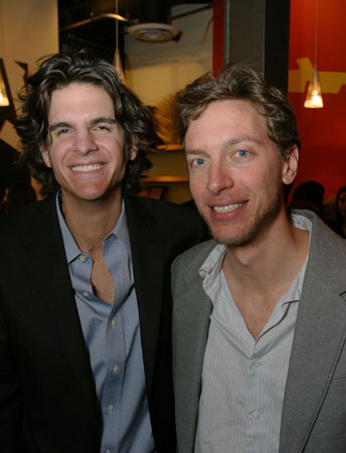 Writer/Director Alex Timbers and Michael Friedman at 