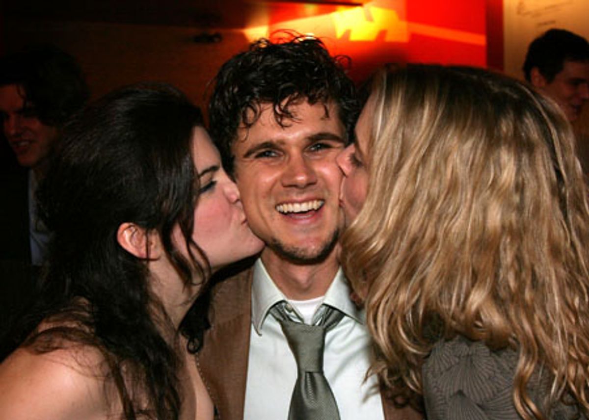 Diane Davis, Will Collyer and Taylor Wilcox at 