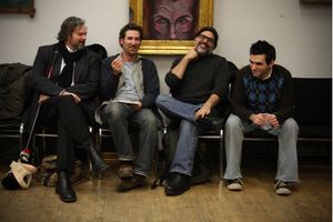 John Ellison Conlee, Jonathan Bernstein, David Yazbek, Joe Iconis Photo