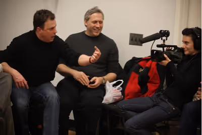 Brooks Ashmanskas and Peter Ellenstein Photo