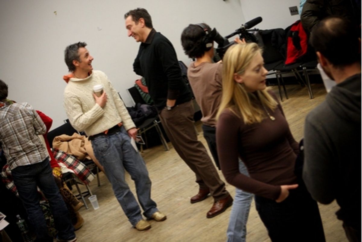 Jonathan Butterell and Moises Kaufman at 'The 24 Hour Musicals'