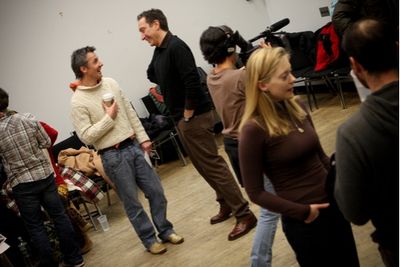 Jonathan Butterell and Moises Kaufman Photo