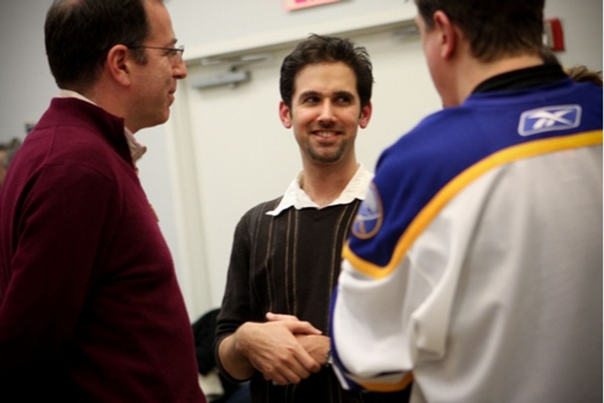 Ted Sperling and Ari Edelson at 'The 24 Hour Musicals'