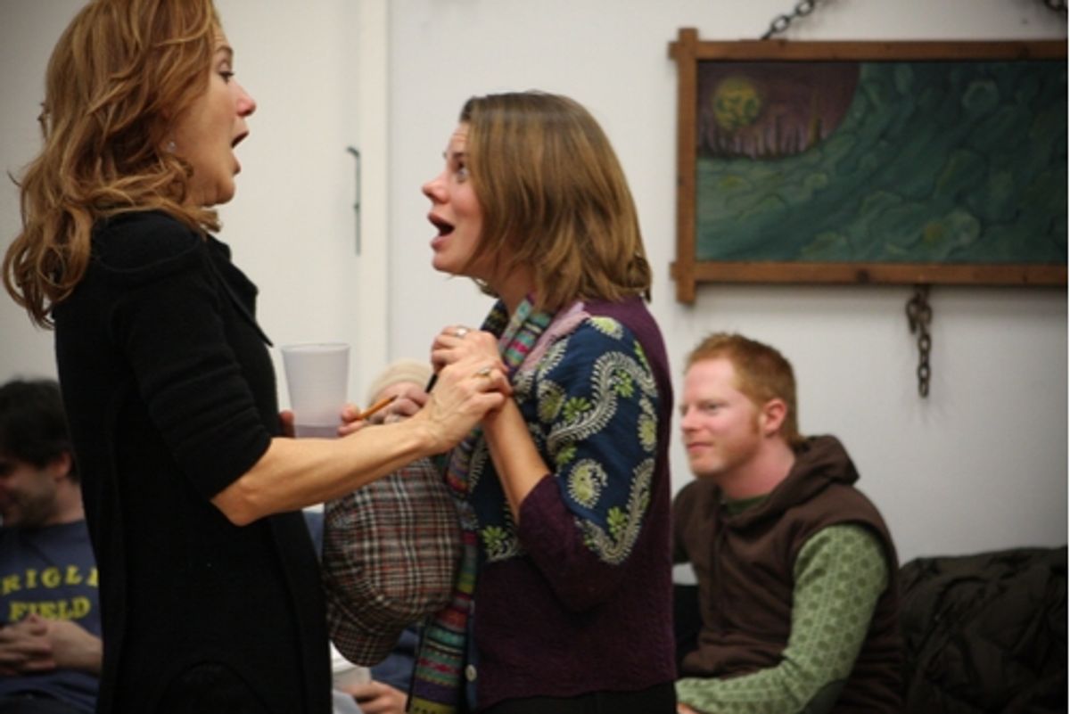 Victoria Clark and Celia Keenan-Bolger at 