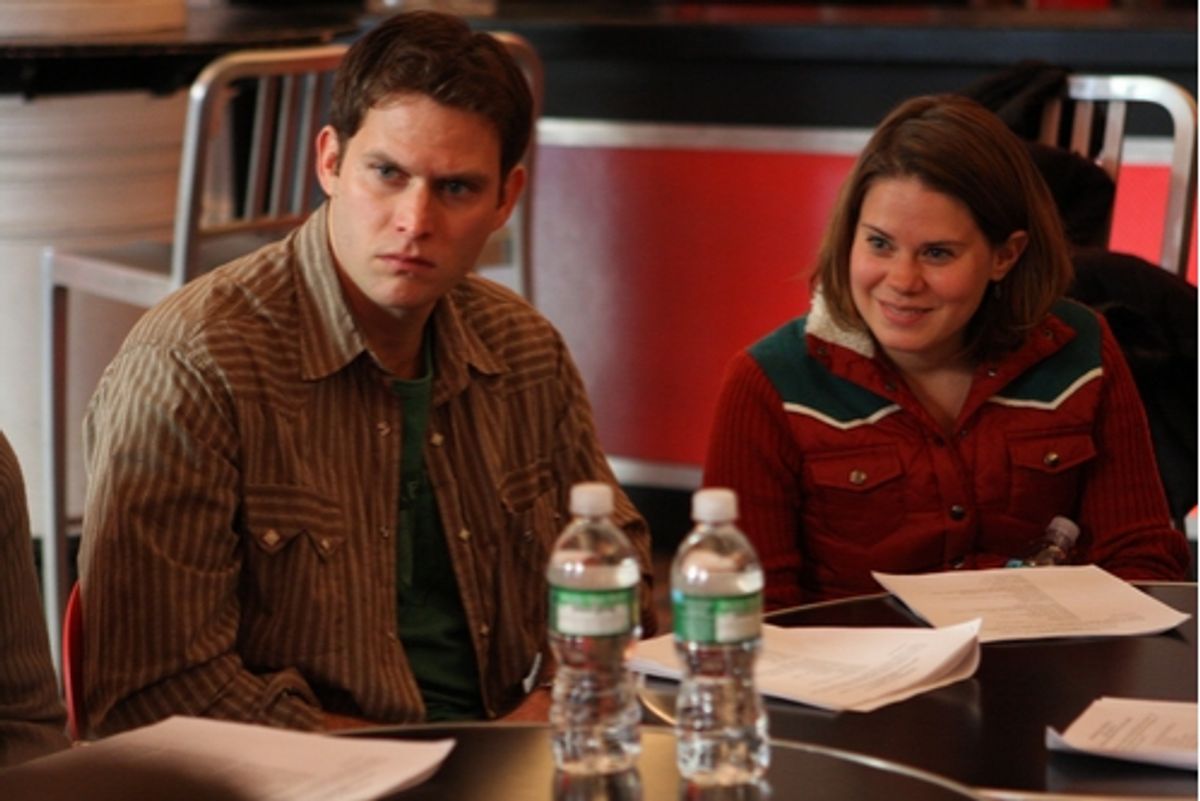 Steven Pasquale and Celia Keenan-Bolger at 'The 24 Hour Musicals'