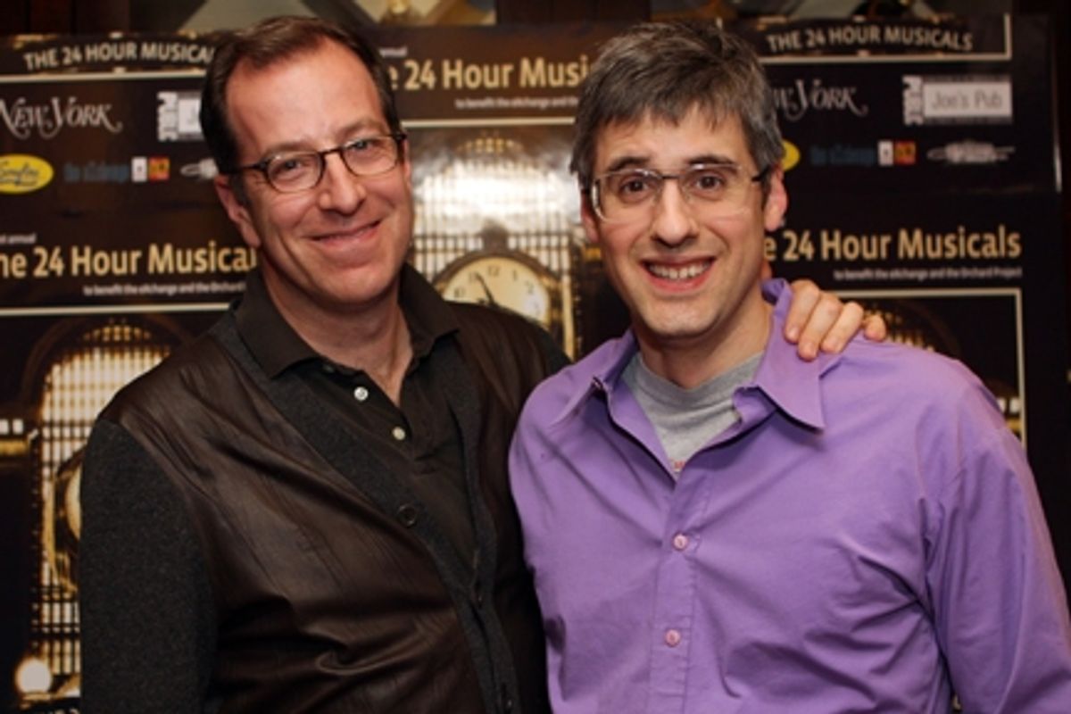 Ted Sperling and Mo Rocca at 