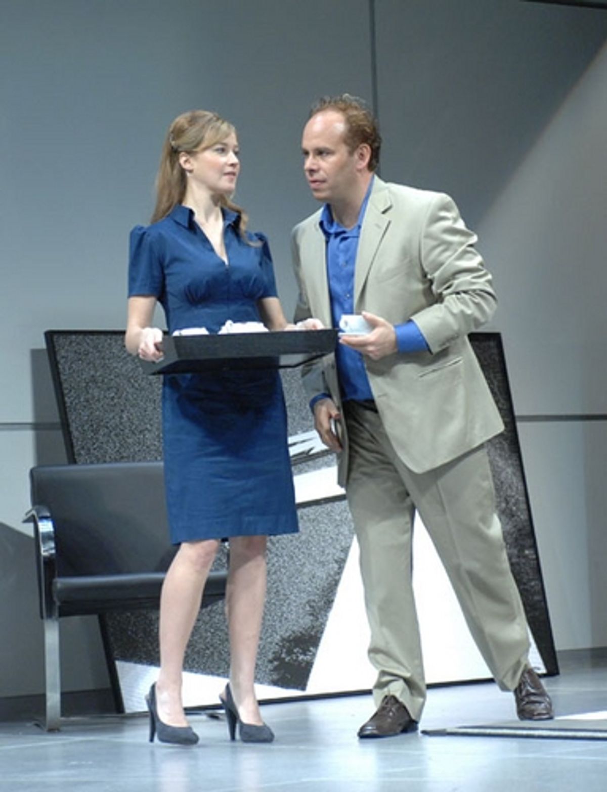 l-r Jessi Campbell, Andrew Polk at 