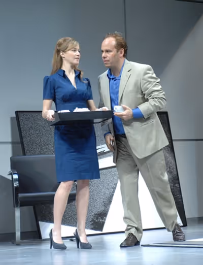 l-r Jessi Campbell, Andrew Polk Photo