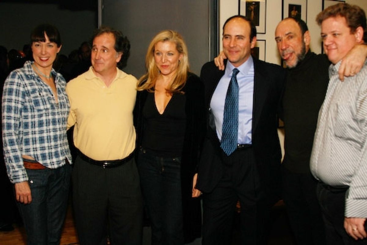 Elizabeth Marvel, Mark Linn Baker, Mary McCann, Jordan Lage, F. Murray Abraham, and Del Pentecost at 