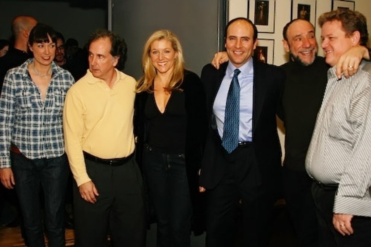 Elizabeth Marvel, Mark Linn Baker, Mary McCann, Jordan Lage, F. Murray Abraham, and Del Pentecost at 