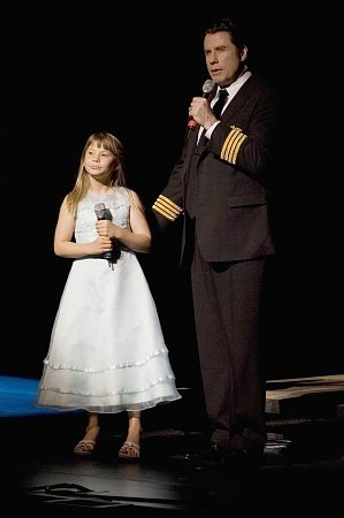 Bindi Irwin and John Travolta at 