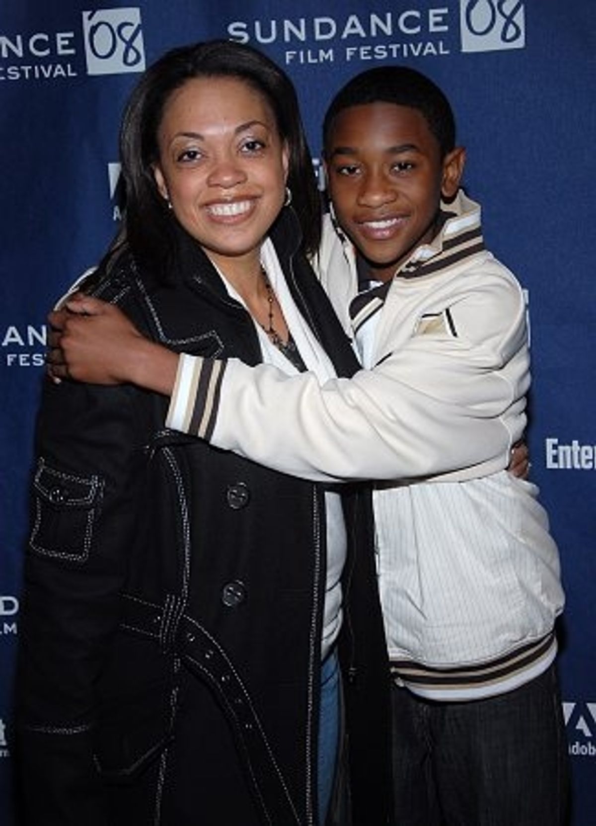 Justin Martin and guest
 at 