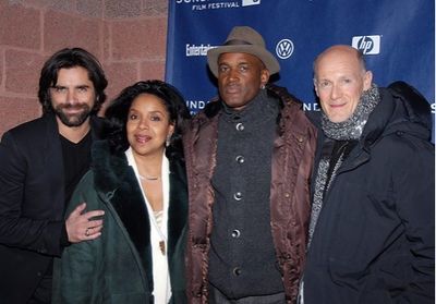 John Stamos, Phylicia Rashad, Kenny Leon and Producer Neil Meron
 Photo