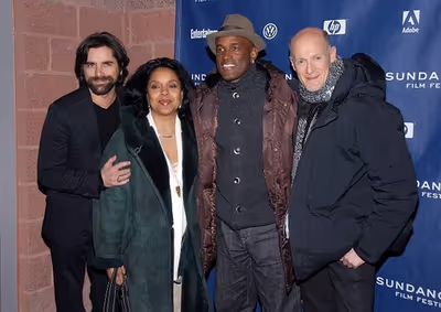 John Stamos, Phylicia Rashad, Kenny Leon and Neil Meron
 Photo