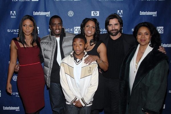 l-r: Sanaa Lathan, Sean Combs, Justin Martin, Audra McDonald, John Stamos and Phylici Photo