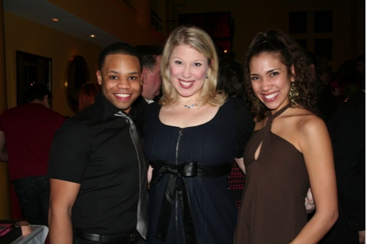 Michael Dexter (Ethan), Heather Jane Rolff (Alison Carmichael) and Lakisha Anne Bowen (Meghan) at 