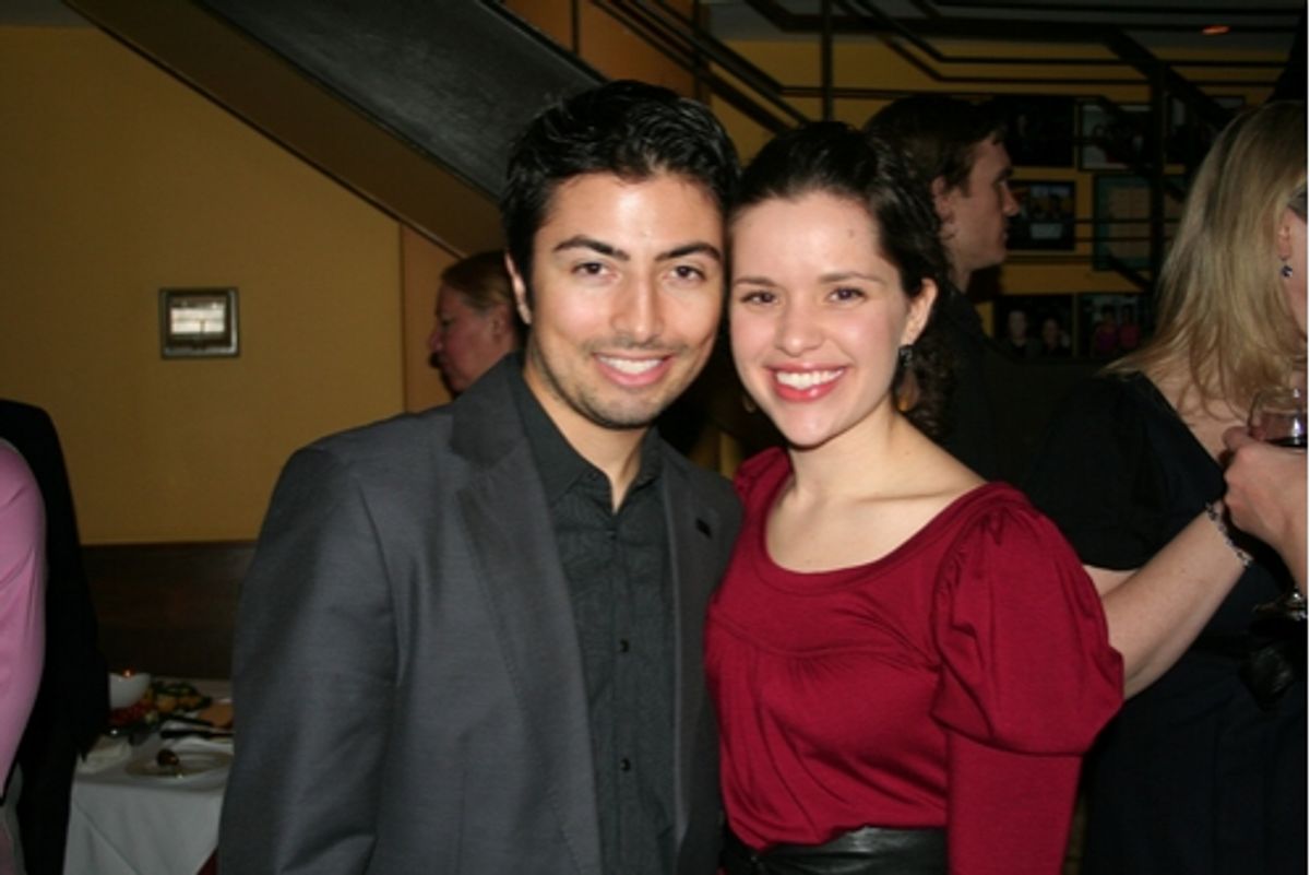 Shaun Taylor-Corbett and Briana Carlson Goodman at 