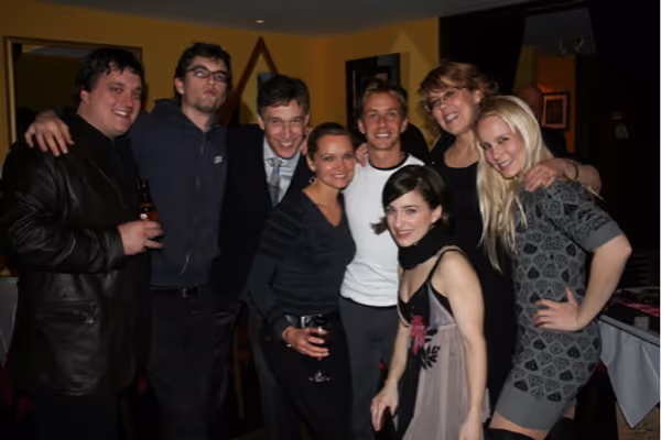 Brett Davis, Ryan Alfred, Eric H. Weinberger, Dr. Berta Bacic, Christine Scharf Photo