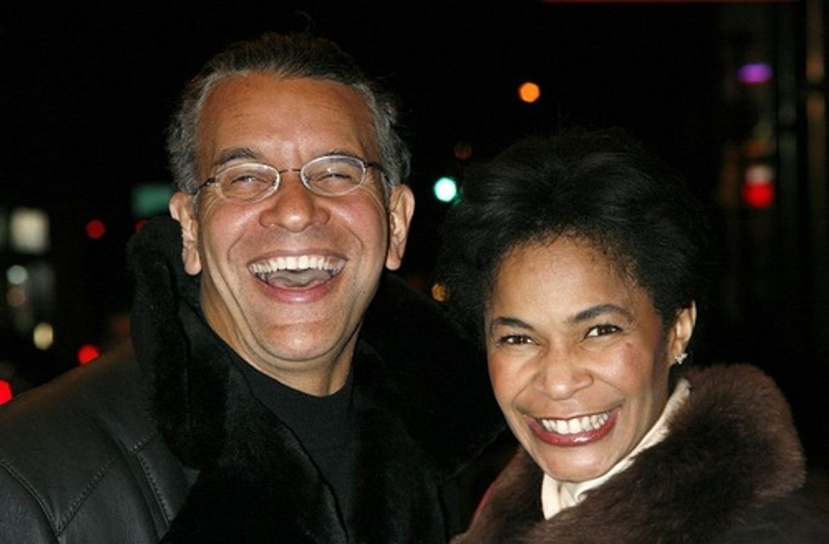 Brian Stokes Mitchell and Allyson Tucker
 at 
