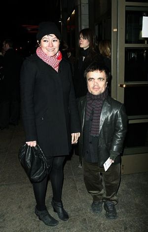 Erika Schmidt and Peter Dinklage
 Photo