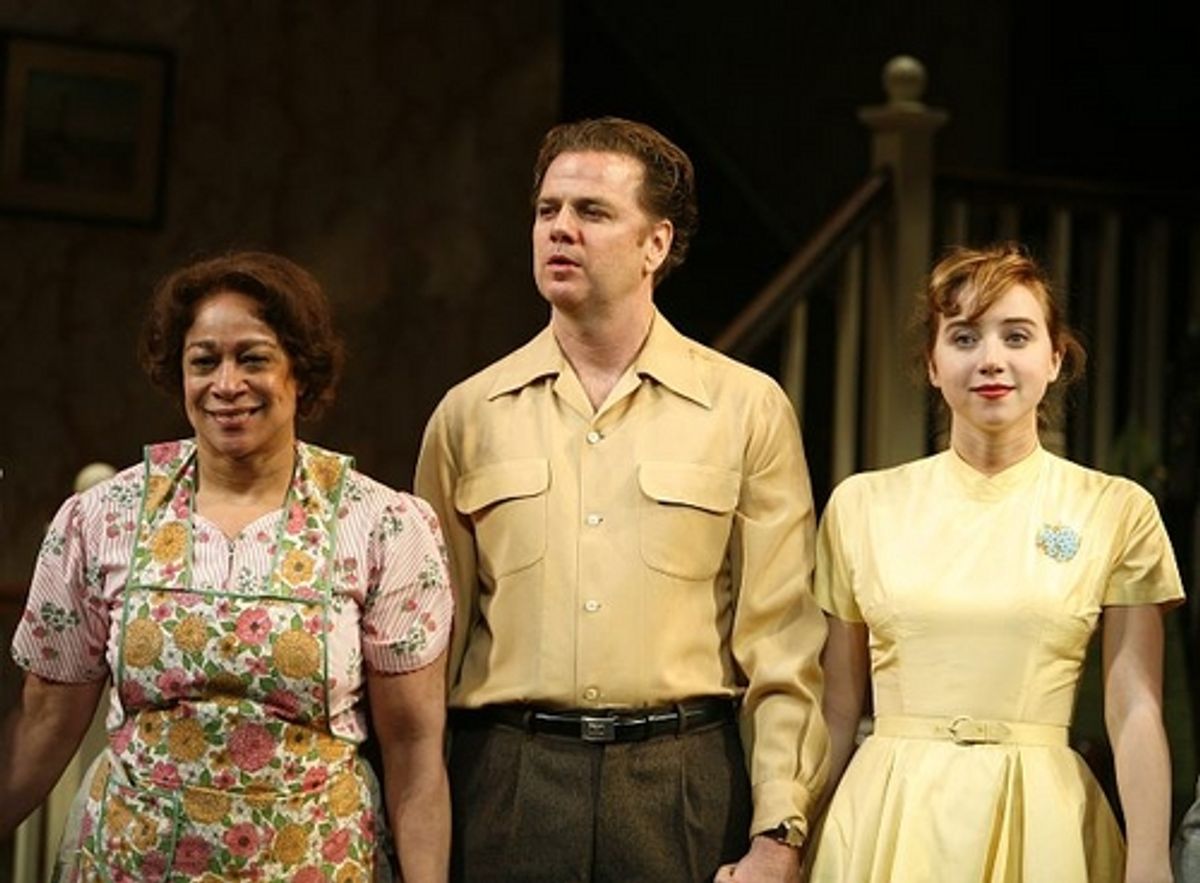 S. Epatha Merkerson, Kevin Anderson and Zoe Kazan
 at 