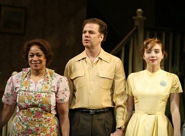 S. Epatha Merkerson, Kevin Anderson and Zoe Kazan
 Photo