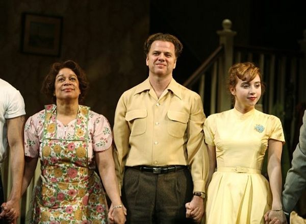 S. Epatha Merkerson, Kevin Anderson and Zoe Kazan
 Photo