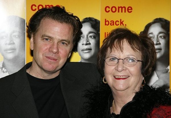 Kevin Anderson and Jean Inge (niece of playwright William Inge)

 Photo