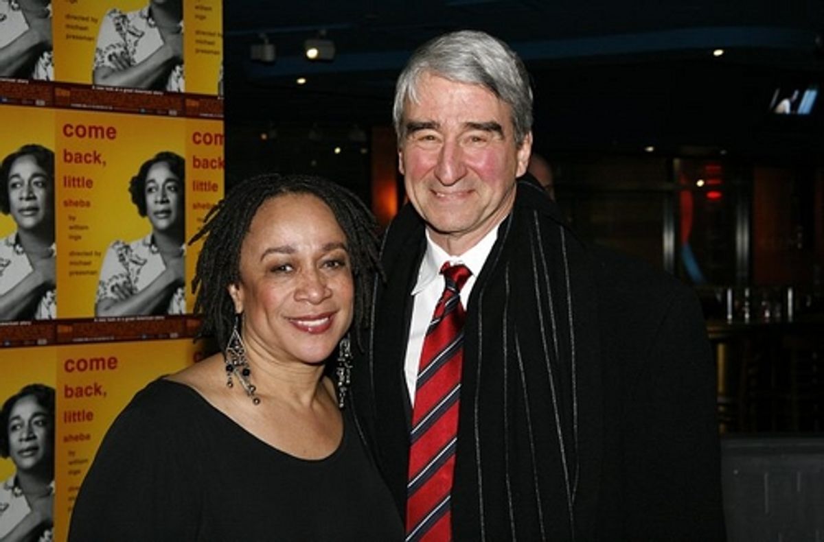 S. Epatha Merkerson and Sam Waterston
 at 