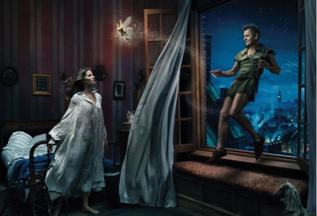 Gisele BÃ¼ndchen, Tina Fey and Mikhail Baryshnikov at 'Disney Dream' Portrait Series by Annie Leibovitz