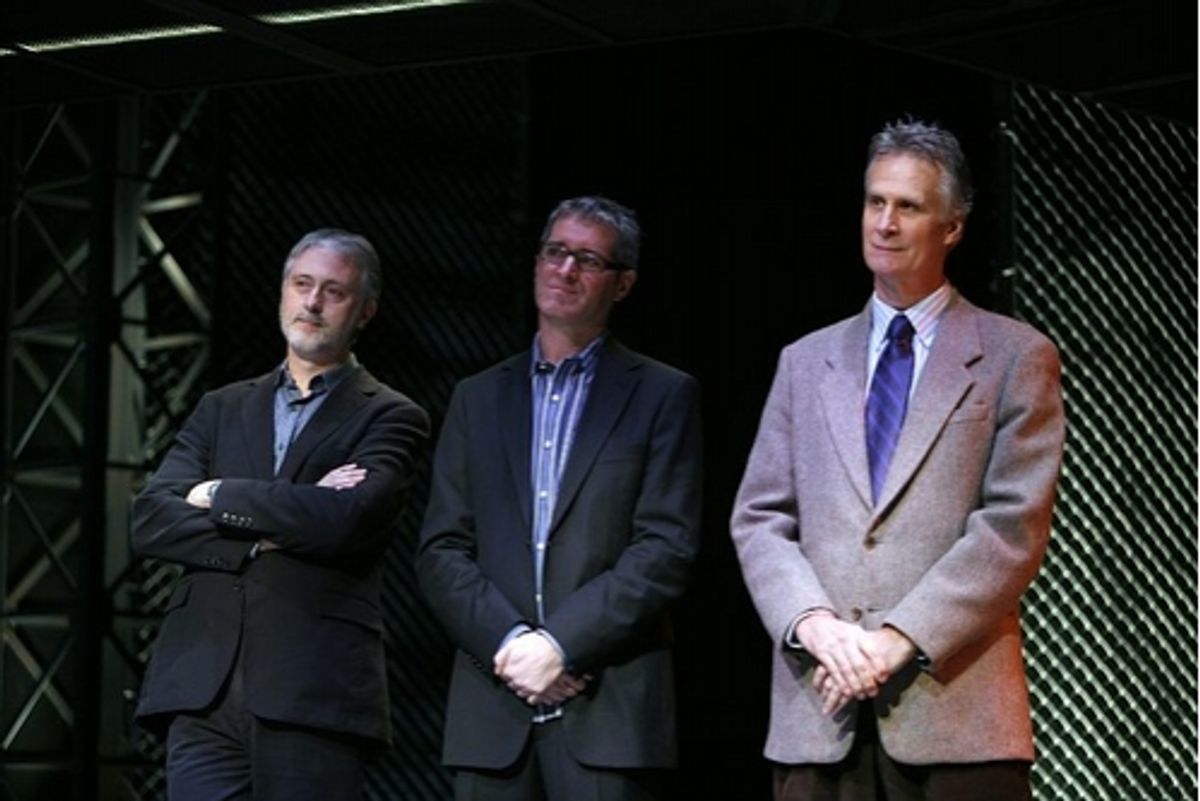 Gavin Jennings, Rodney Rigby and Edward Strong at 